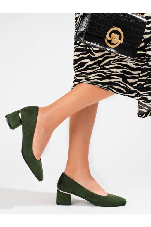 High-heeled shoes Vinceza  green