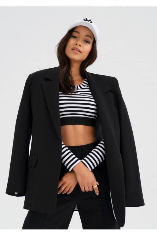 Zura - Black oversize blazer