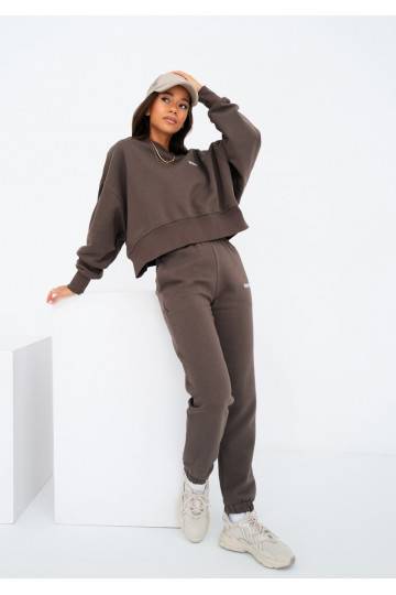 Pure - Savannah tan brown sweatpants 2