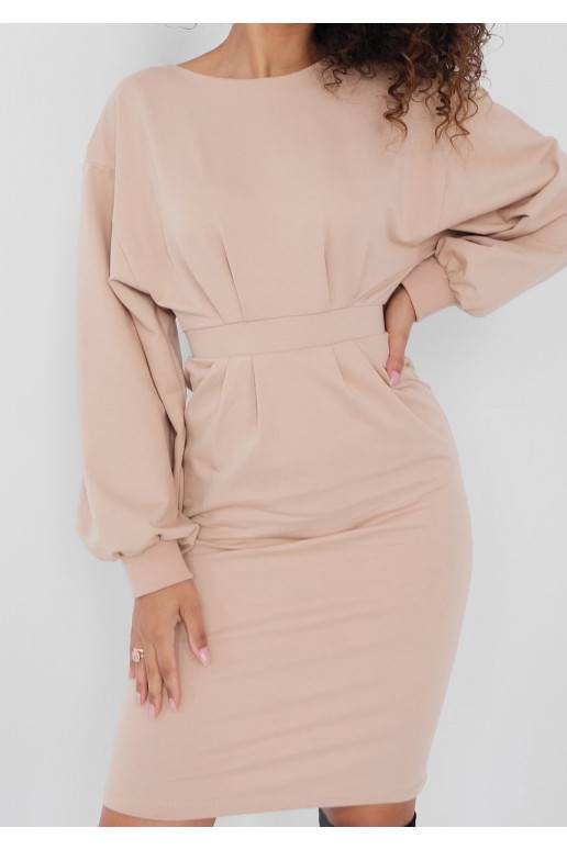 Malva - Beige midi dress Malva - Beige midi dress