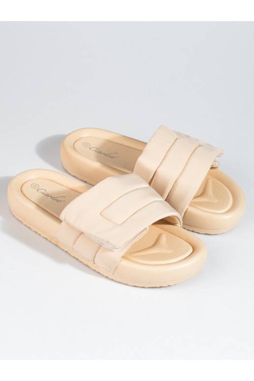 beige  slippers   Shelovet