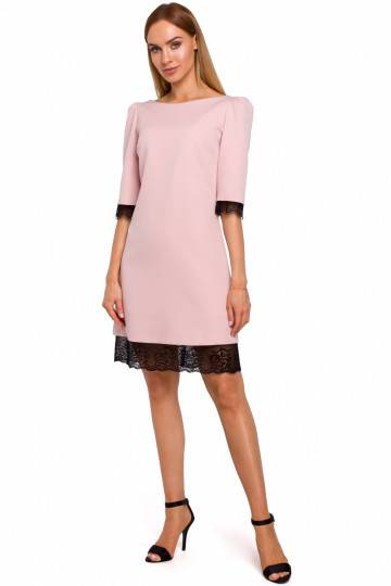 Suknelė su gipiūro...