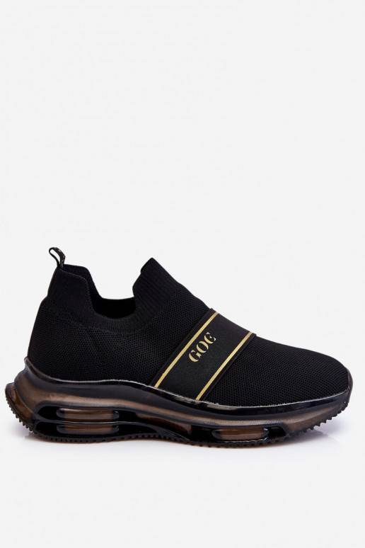Women's Slip-On Sports Shoes GOE LL2N4032 Black