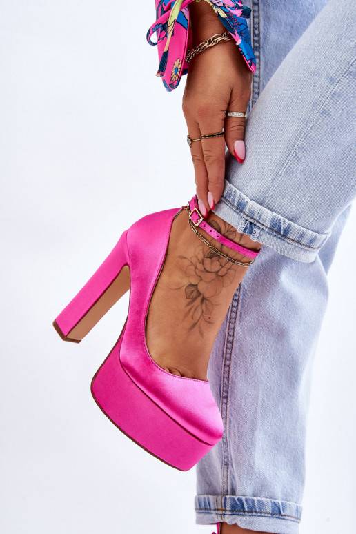 Fashionable High Heel Pumps Fuchsia Hayden Fashionable High Heel Pumps Fuchsia Hayden