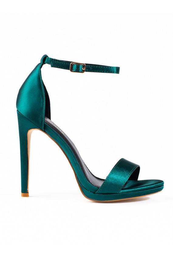 green color sandals   Shelovet 