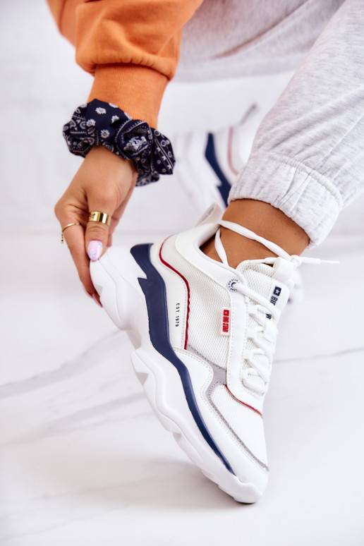 Women's sports shoes Big Star JJ274A116 White Women's sports shoes Big Star JJ274A116 White