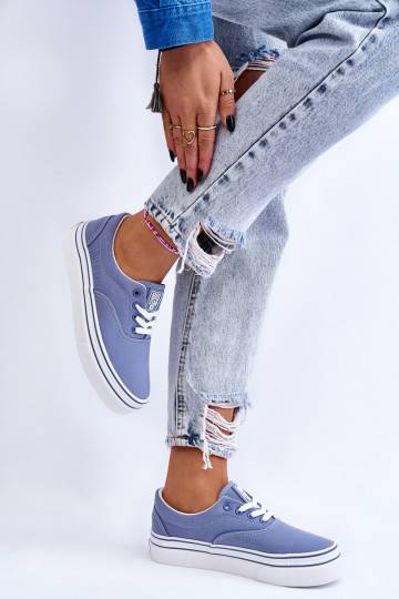 Women's Platform Sneakers Big Star LL274231 Blue 2