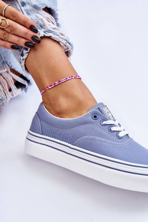 Women's Platform Sneakers Big Star LL274231 Blue