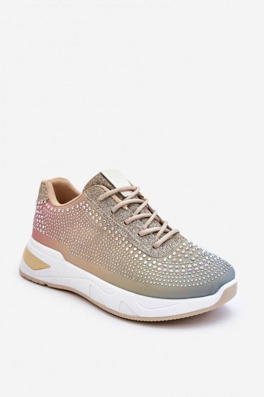 Women's Sneakers With Zircons Multicolour Raiden Women's Sneakers With Zircons Multicolour Raiden