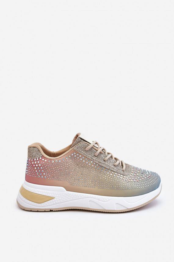 Women's Sneakers With Zircons Multicolour Raiden