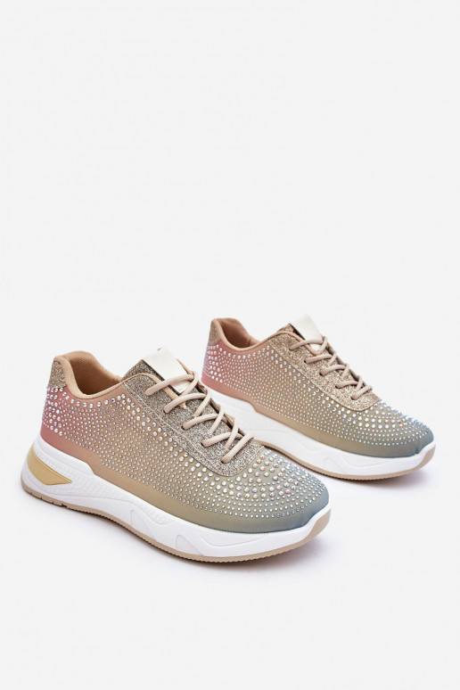 Women's Sneakers With Zircons Multicolour Raiden Women's Sneakers With Zircons Multicolour Raiden