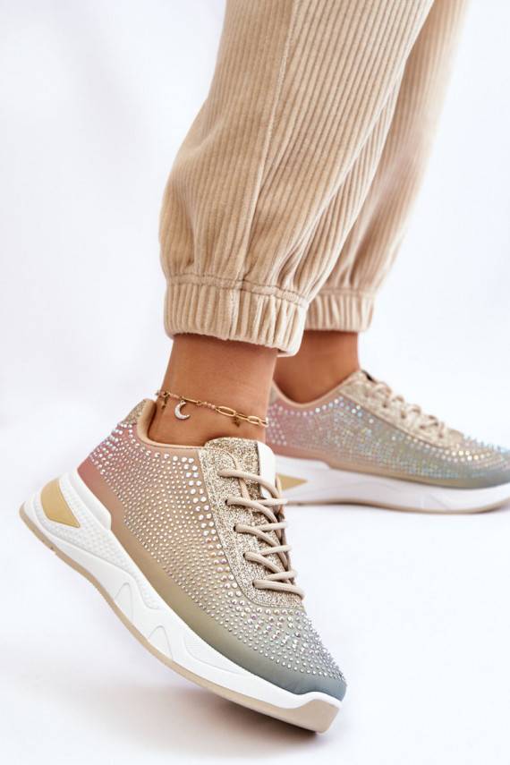 Women's Sneakers With Zircons Multicolour Raiden