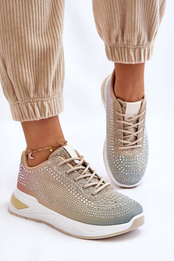 Women's Sneakers With Zircons Multicolour Raiden