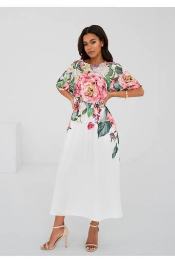 Greta - Ecrue floral... 2