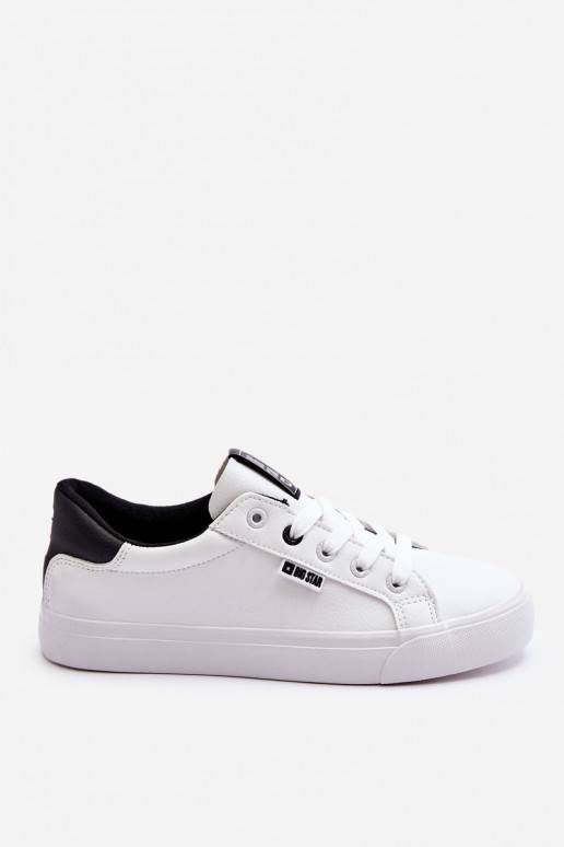 Women's Leather Sneakers Big Star EE274312 White-Black