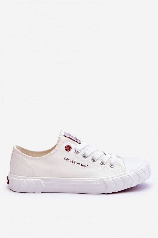 Classic Women's Sneakers Cross Jeans LL2R4052 White