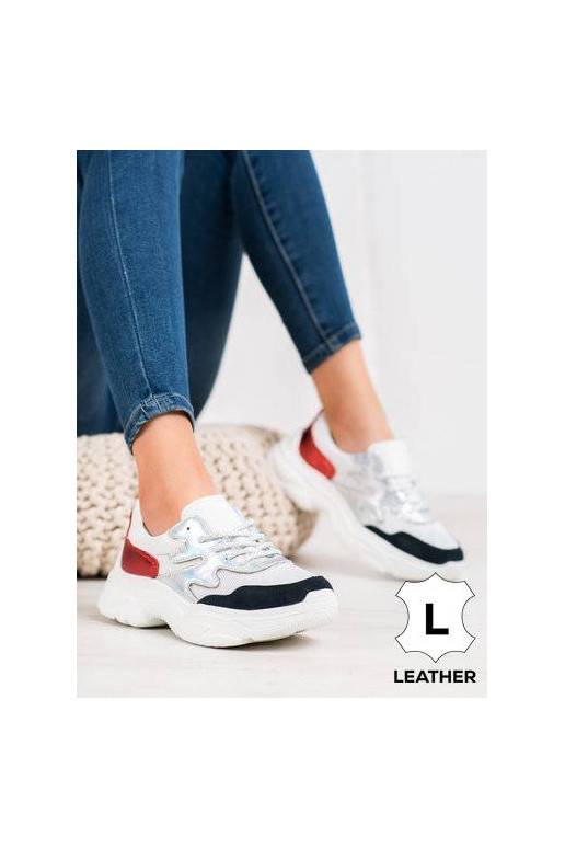 Genuine leather Different colors Sneakers model shoes 