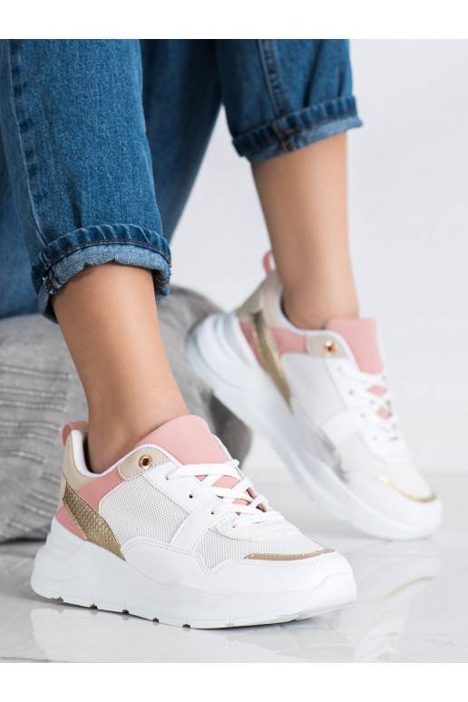 Women's casual shoes Shelovet white color 