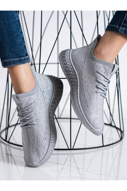 gray sneakers  Shelovet