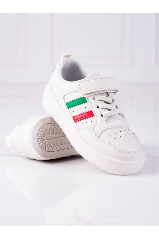 Sneakers model shoes dziecięce Shelovet white color 