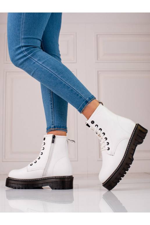 White color boots BIG STAR KK274536