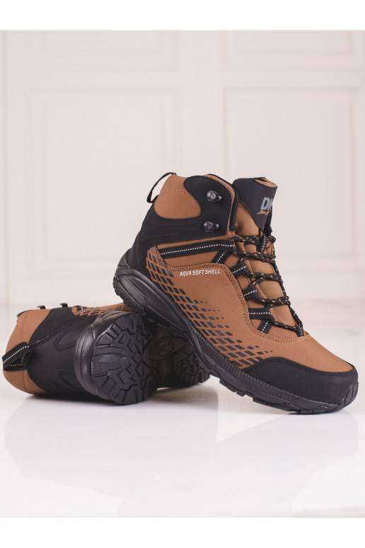 Men's hiking boots DK Softshell Brown color