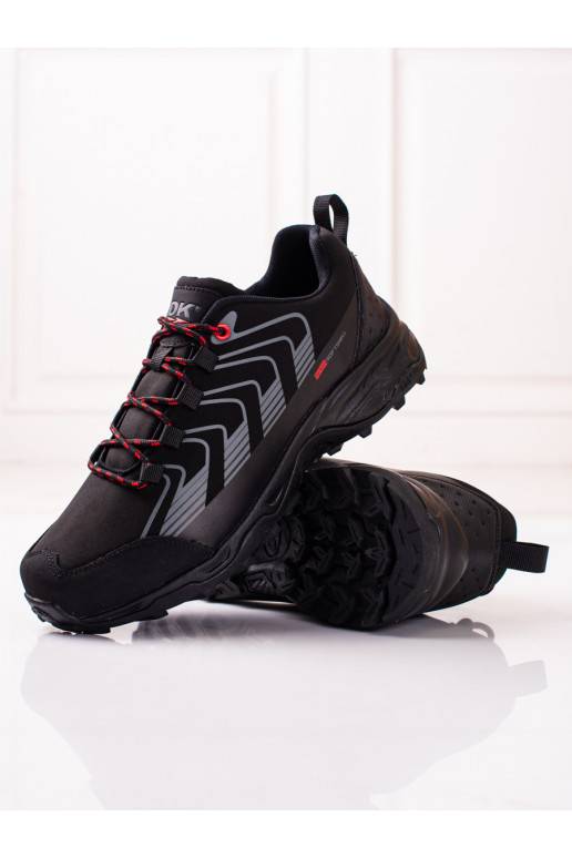 DK buty trekkingowe męskie z Softshellem black