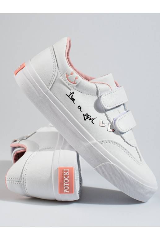 shoes   dla dziewczynki Potocki white color