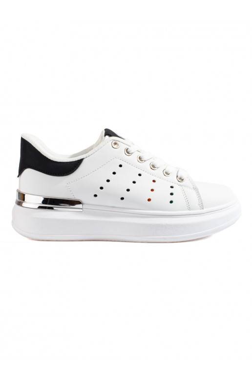 White color sneakers Sneakers  Shelovet