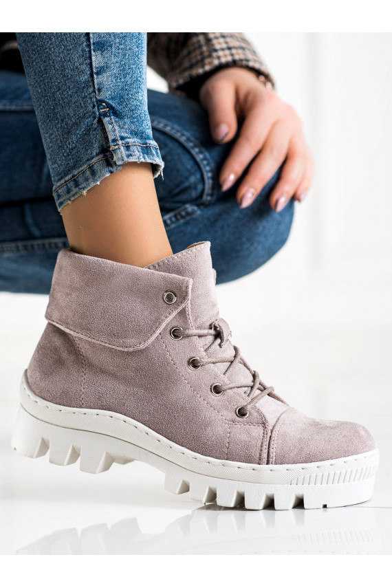 purple boots S.Barski