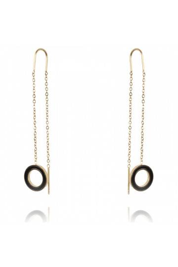 Gold-plated long earrings... 2