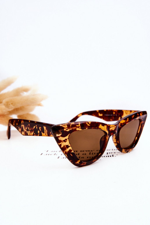 Women's Sunglasses Cat's Eye V100045 Brown