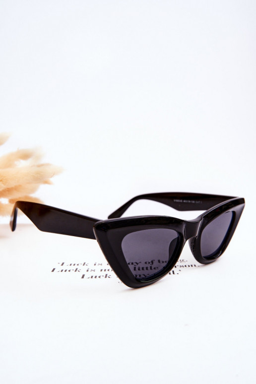 Women's Sunglasses Cat's Eye V100045 Black