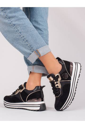 Women's casual shoes  Potocki black 2
