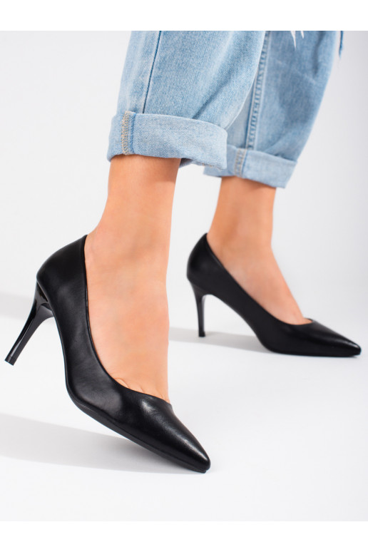 The classic model  black High heels  Shelovet