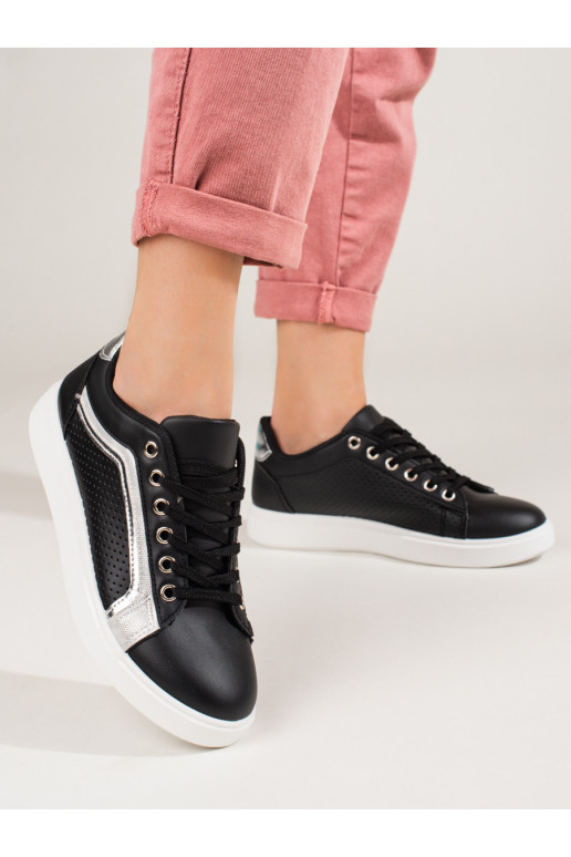 The classic model   sneakers black Shelovet