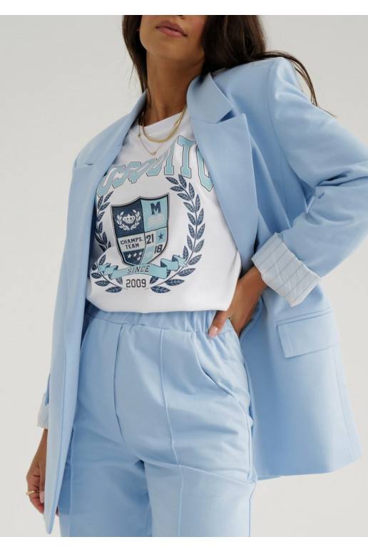 Zura - Blue oversize blazer Zura - Blue oversize blazer