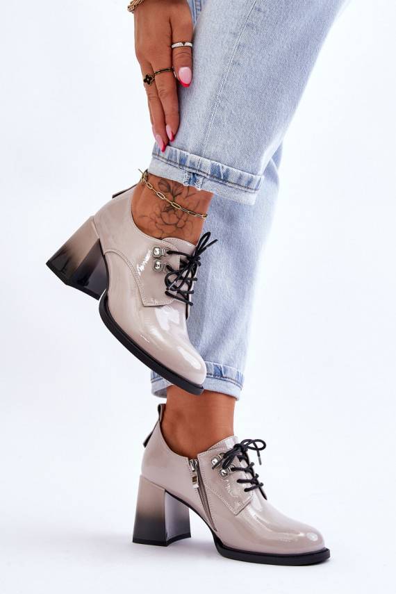 Fashionable High Heels light grey Darren