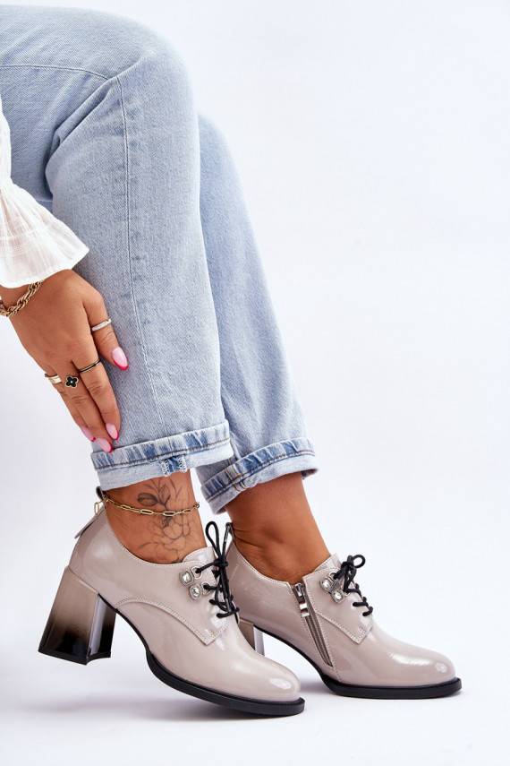 Fashionable High Heels light grey Darren