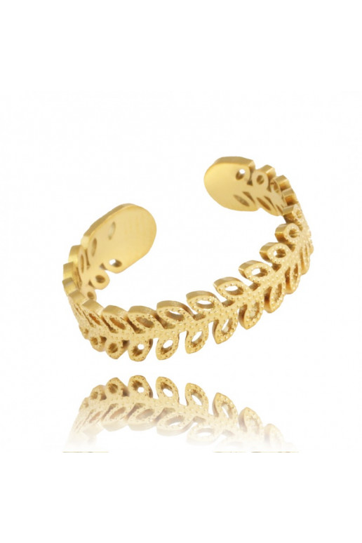 The ring   gold plated PST884