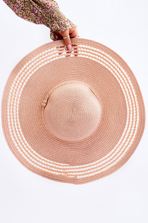 Plain Adjustable Women's Hat Pink